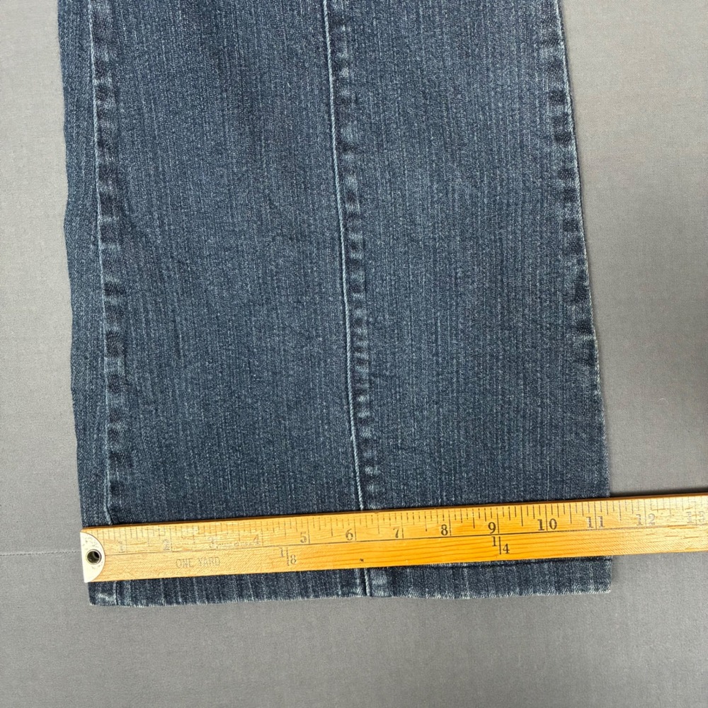 Y2K Arden B Sailor Style Button Low Rise Flare Jeans Women's Size 0 (26x29) - Picture 8 of 8